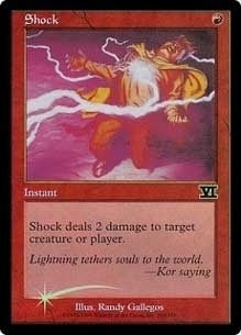 【Foil】(Promo-FNM)Shock/ショック【英語】